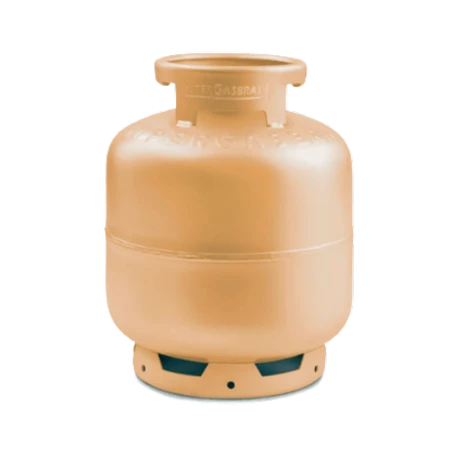 Botijão de gás P13 de 13 kg da Supergasbras